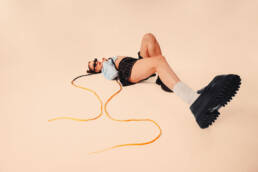 Studioaufnahme Estellina Künstlerportrait Fotografie