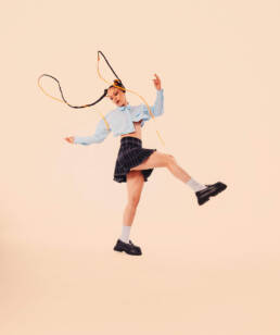 Studioaufnahme Estellina Künstlerportrait Fotografie