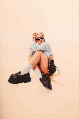 Künstlerin Estellina Tanz Studiofotografie