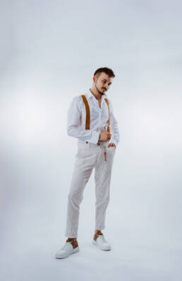 Studiofotografie Tolga Sänger Songwriter Portrait